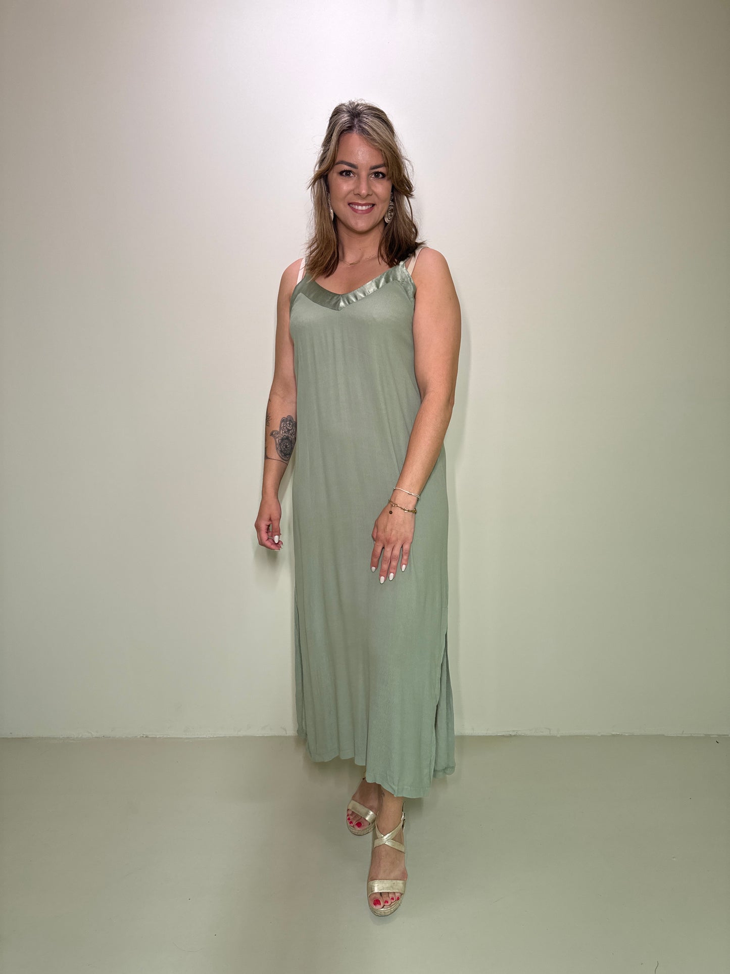 Jurk Flo Groen