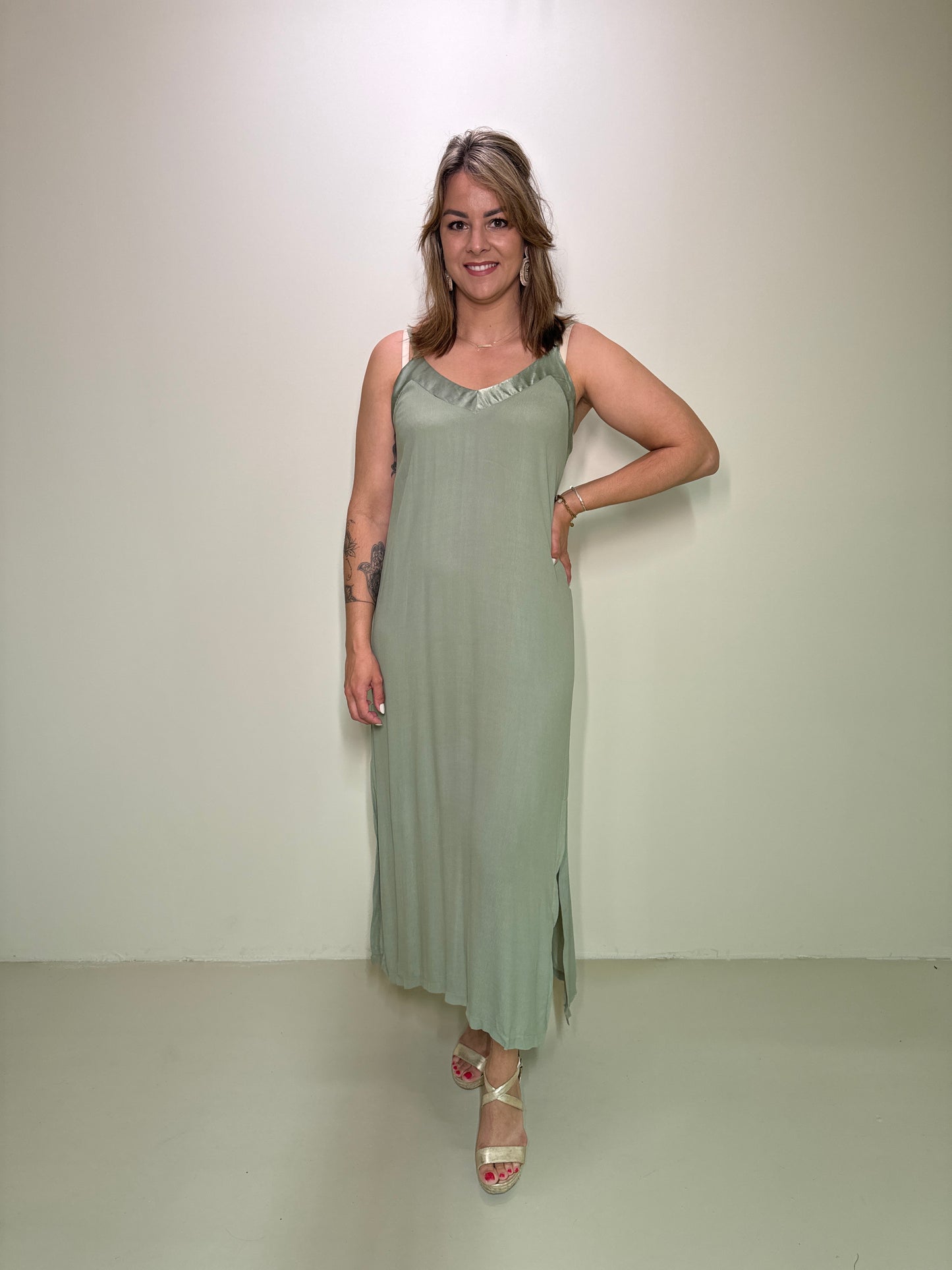 Jurk Flo Groen