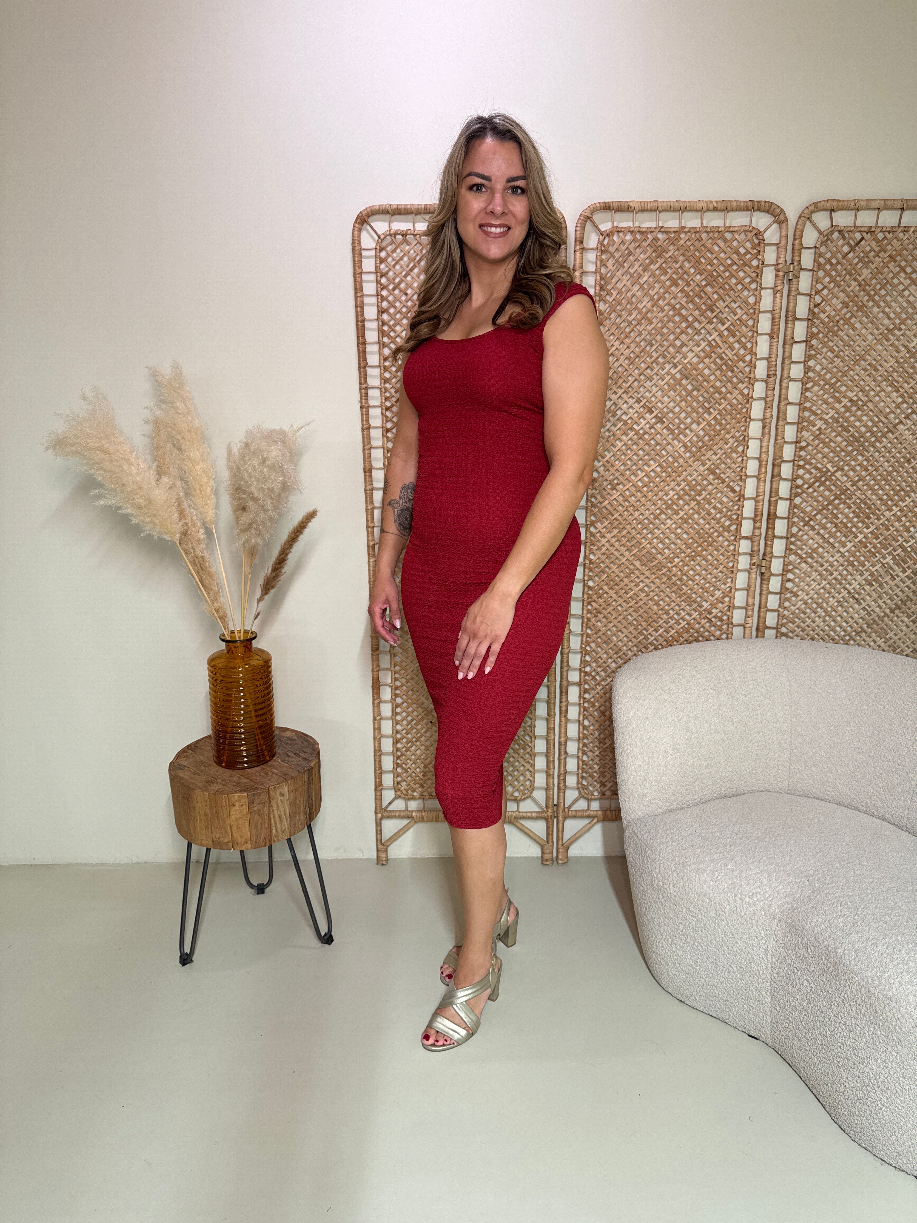 Kleid Julia Bordeaux