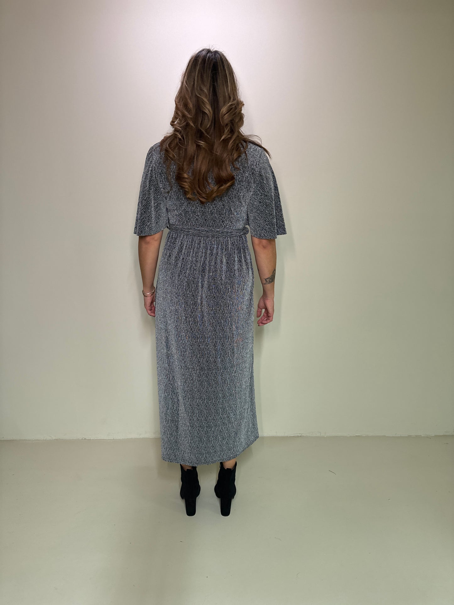 Maxi Jurk Liv Zilver
