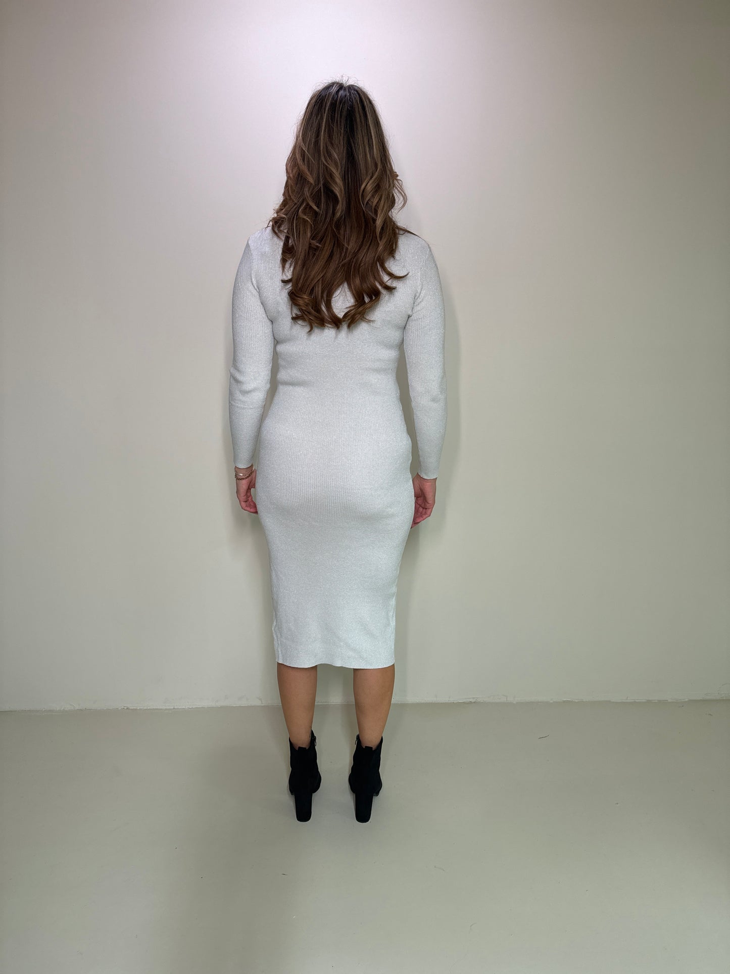 Rippenkleid Kiki Braun