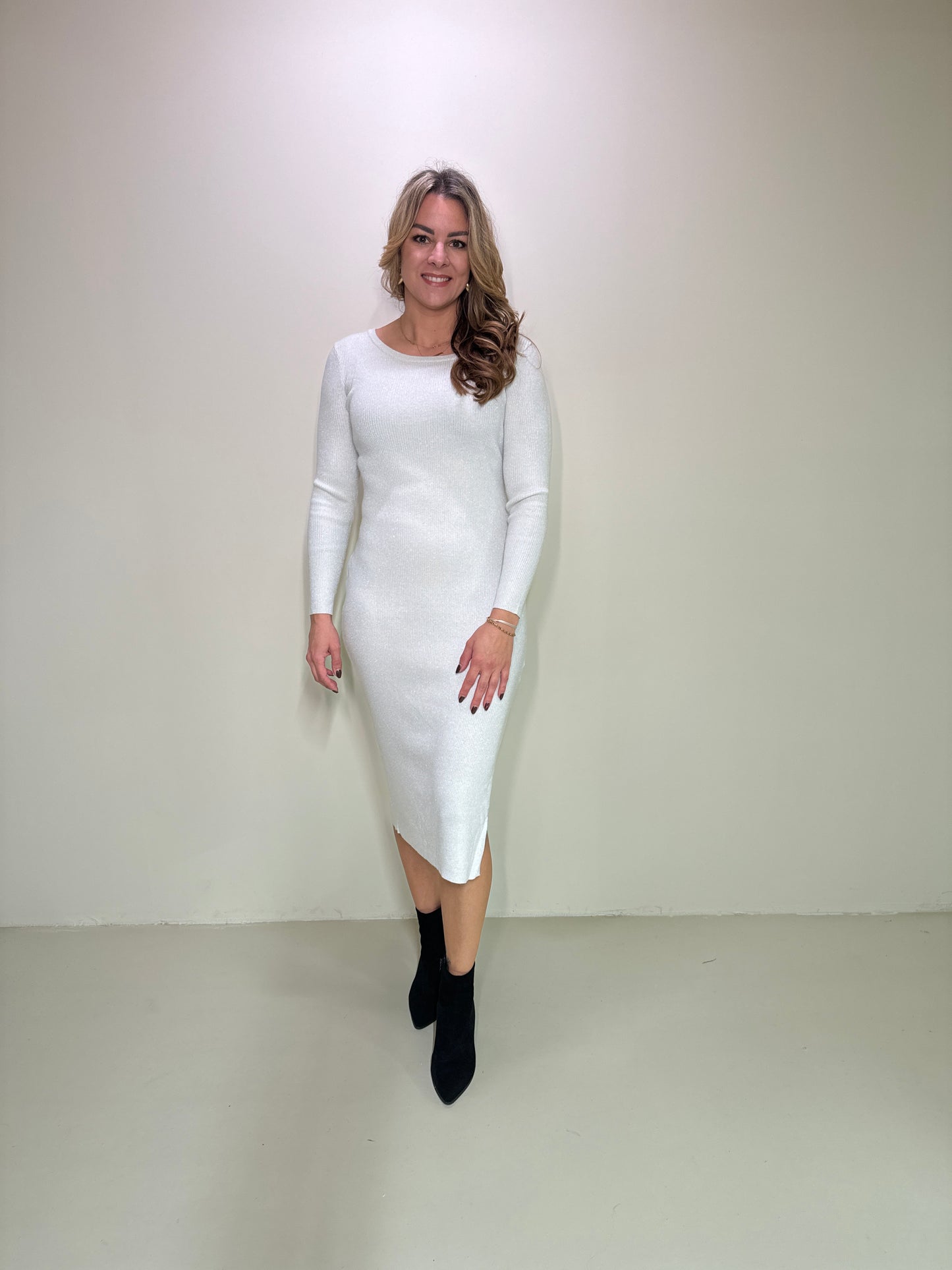 Rippenkleid Kiki Braun