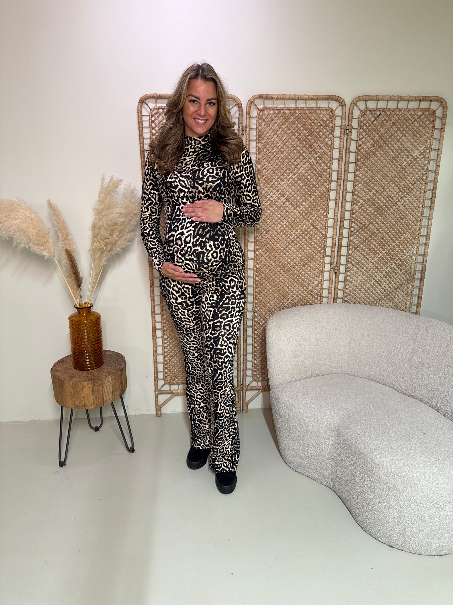 Soft Flare Legging Livia Leopard