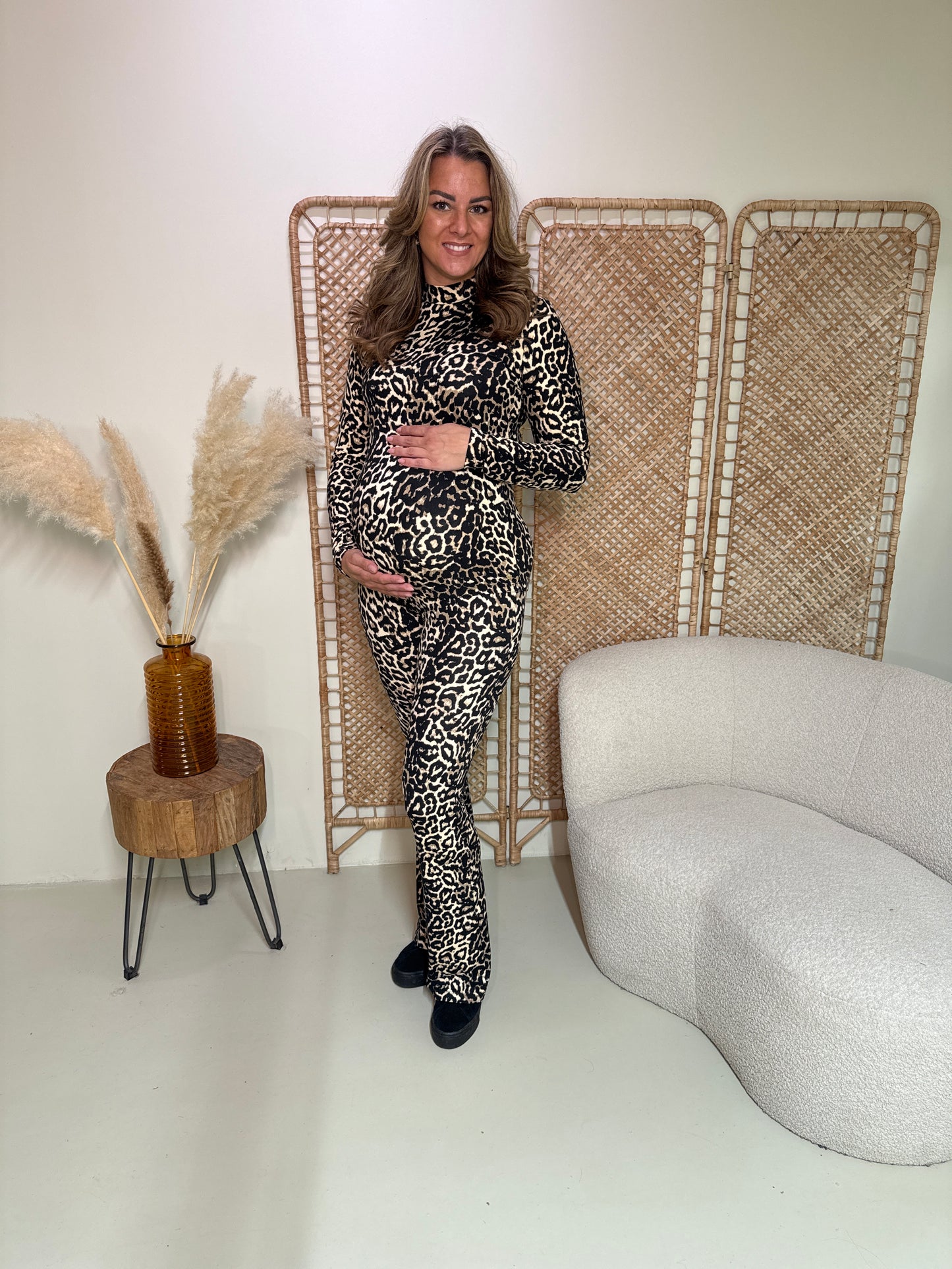 Soft Flare Legging Livia Leopard