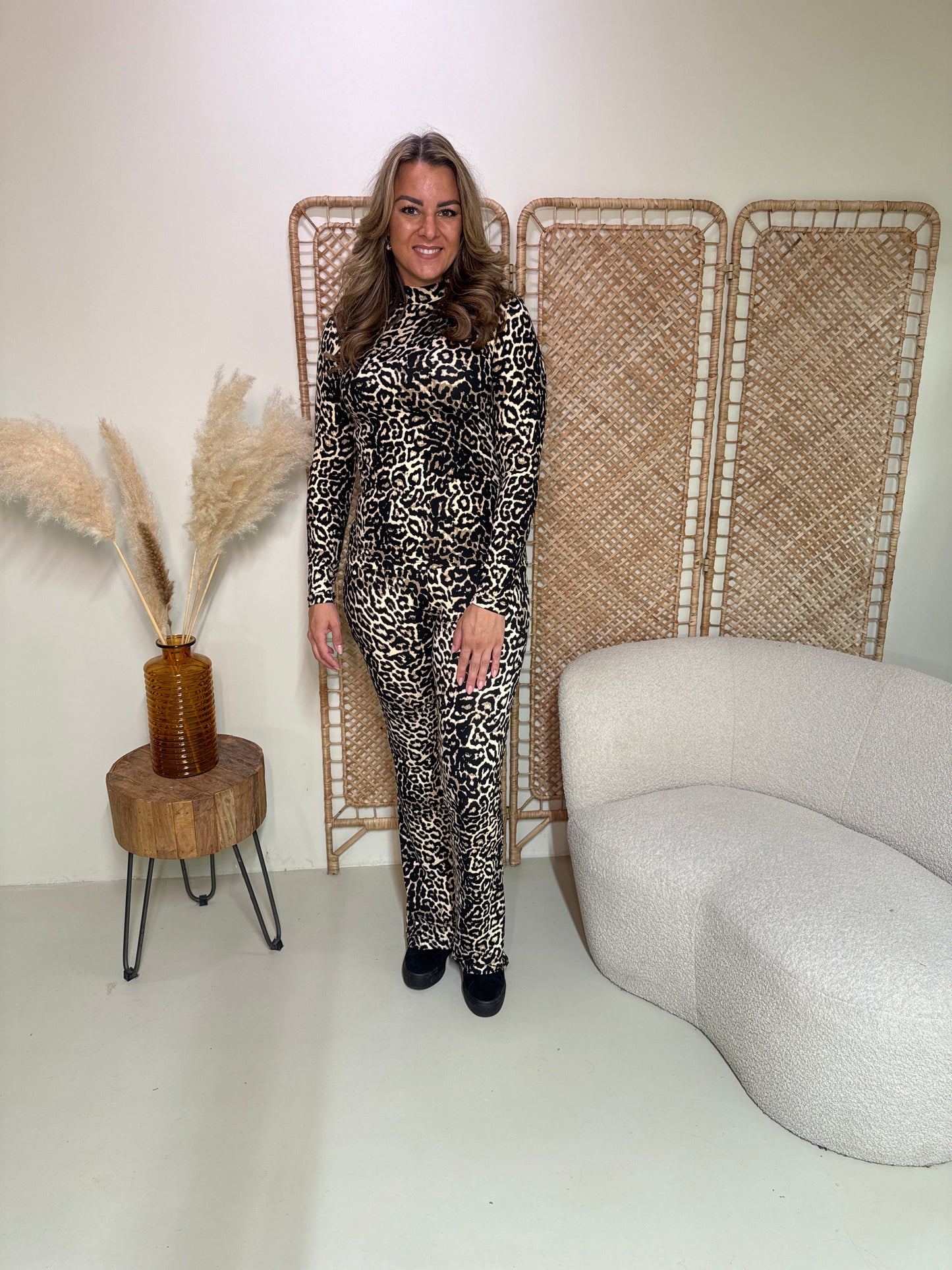 Soft Flare Legging Livia Leopard