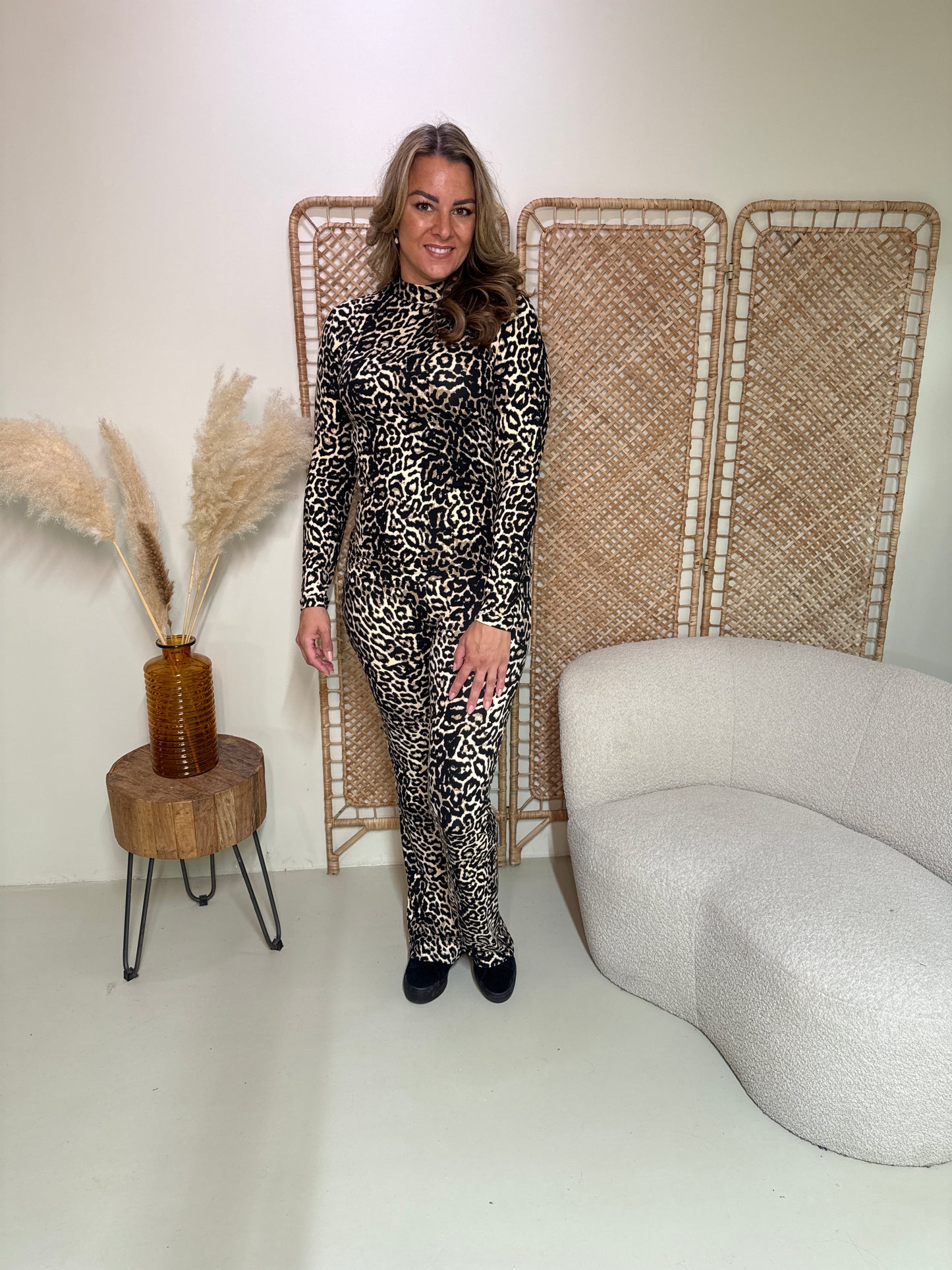 Soft Flare Legging Livia Leopard