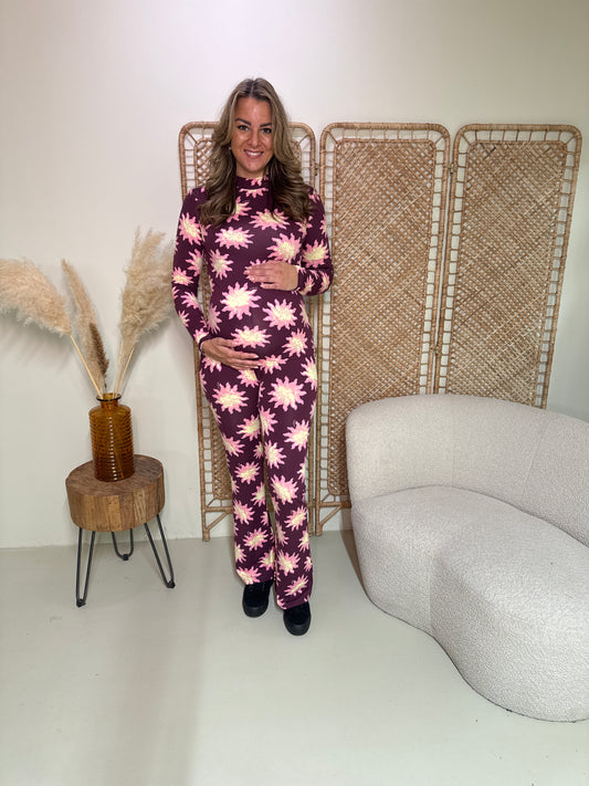 Soft Flare Legging Livia Sun Magenta