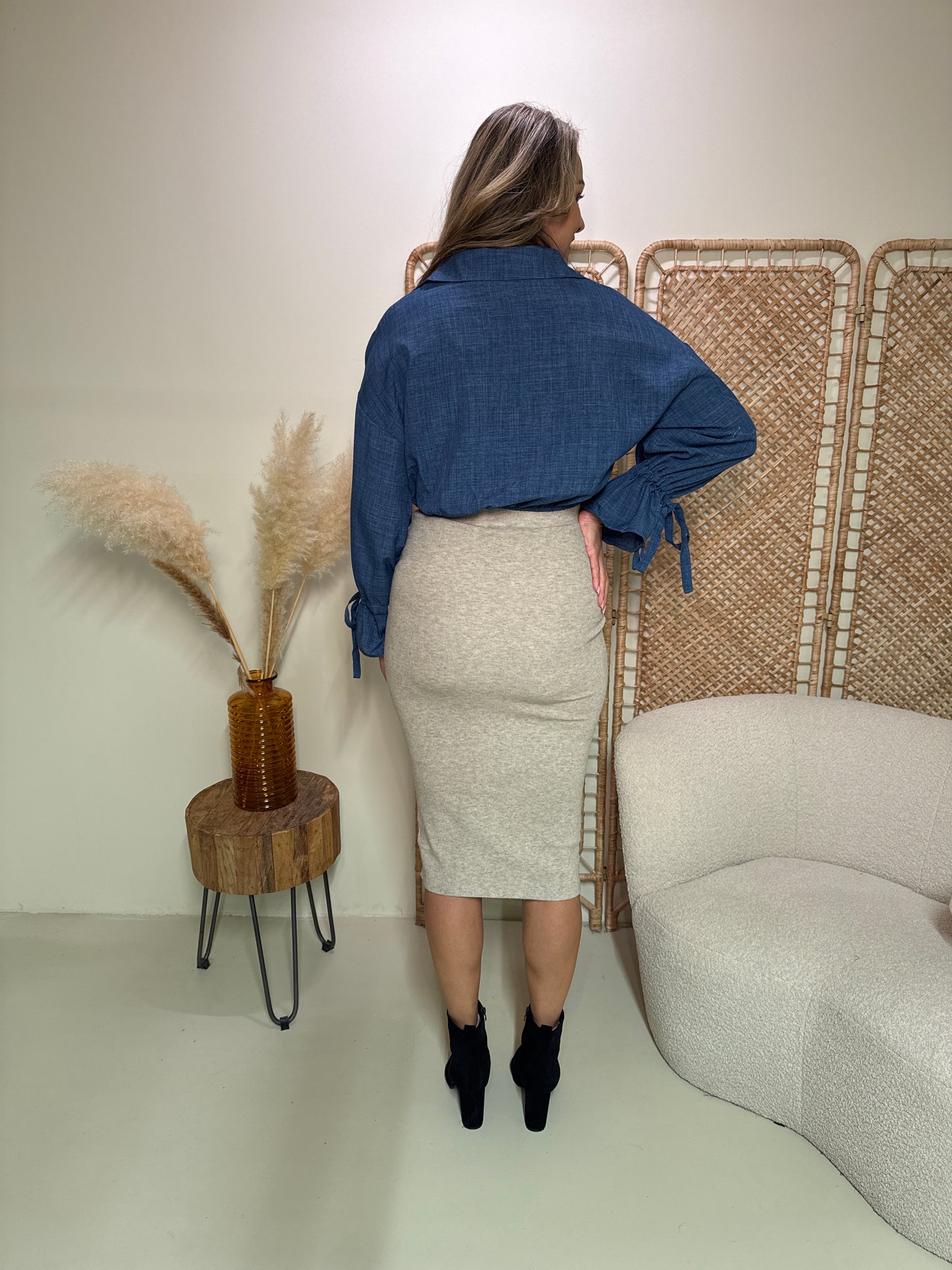 Top Alice Jeans Blauw