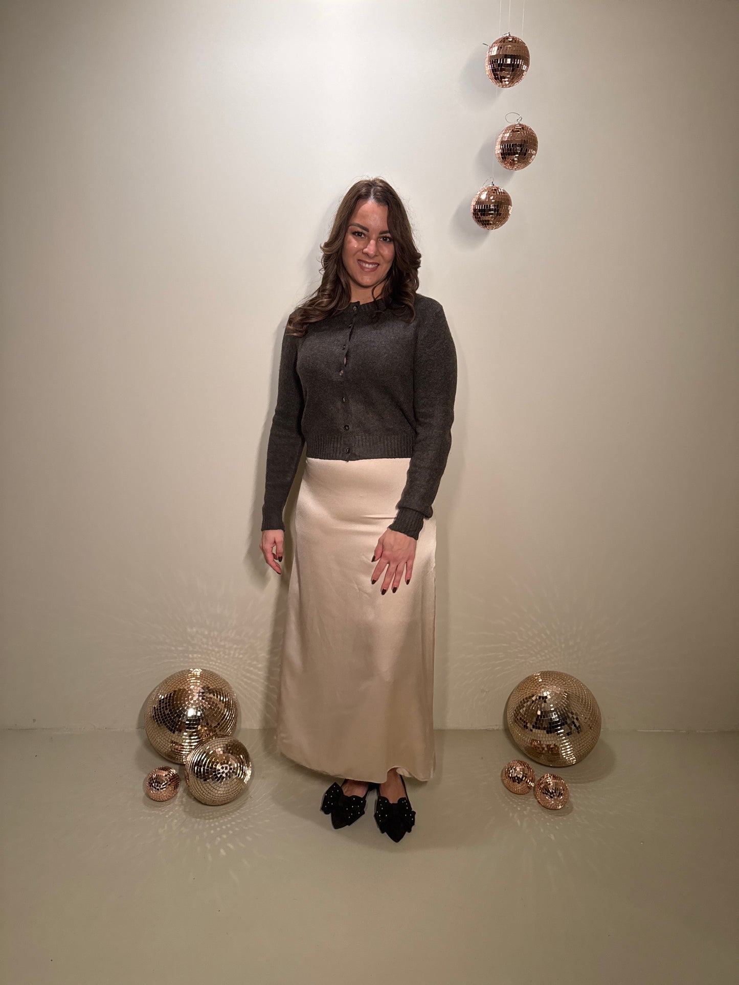 Vest Claire Donkerbruin