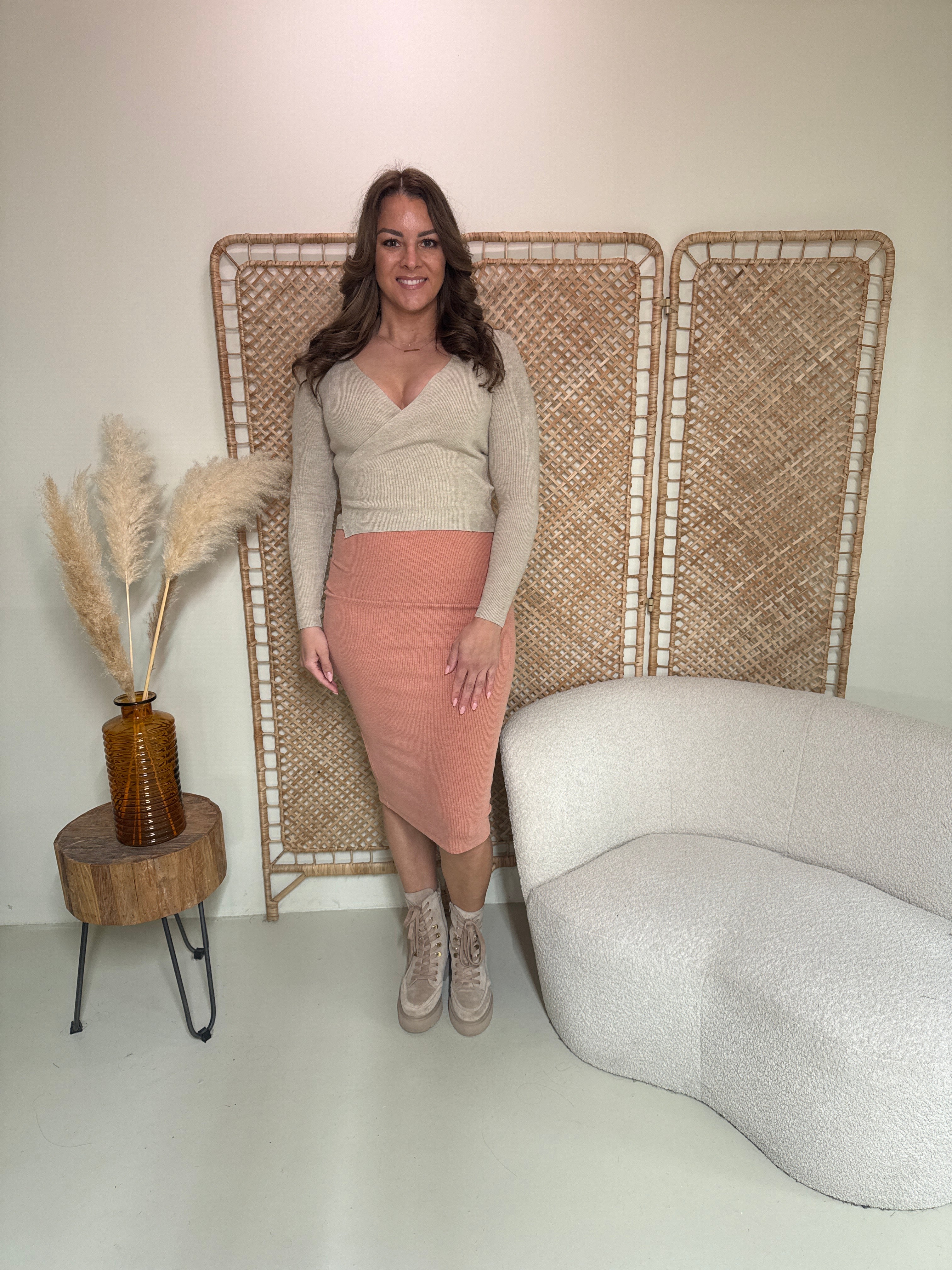 Wickeltop Dani Beige