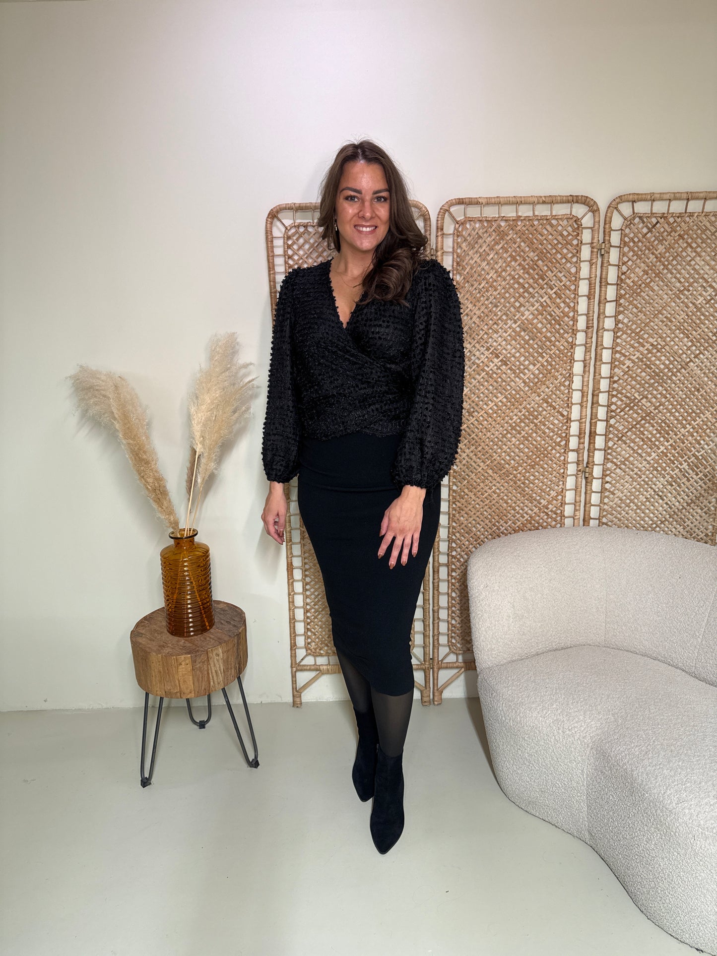 Wikkeltop Esmé Zwart