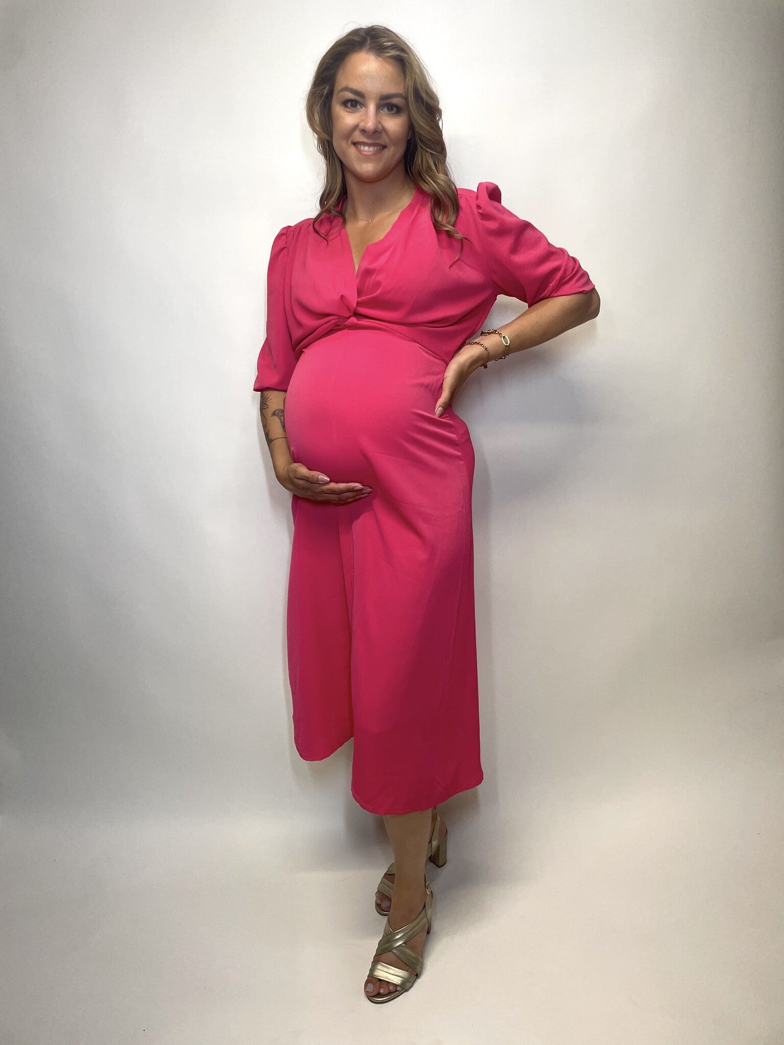 Jurk Maddie Fuchsia