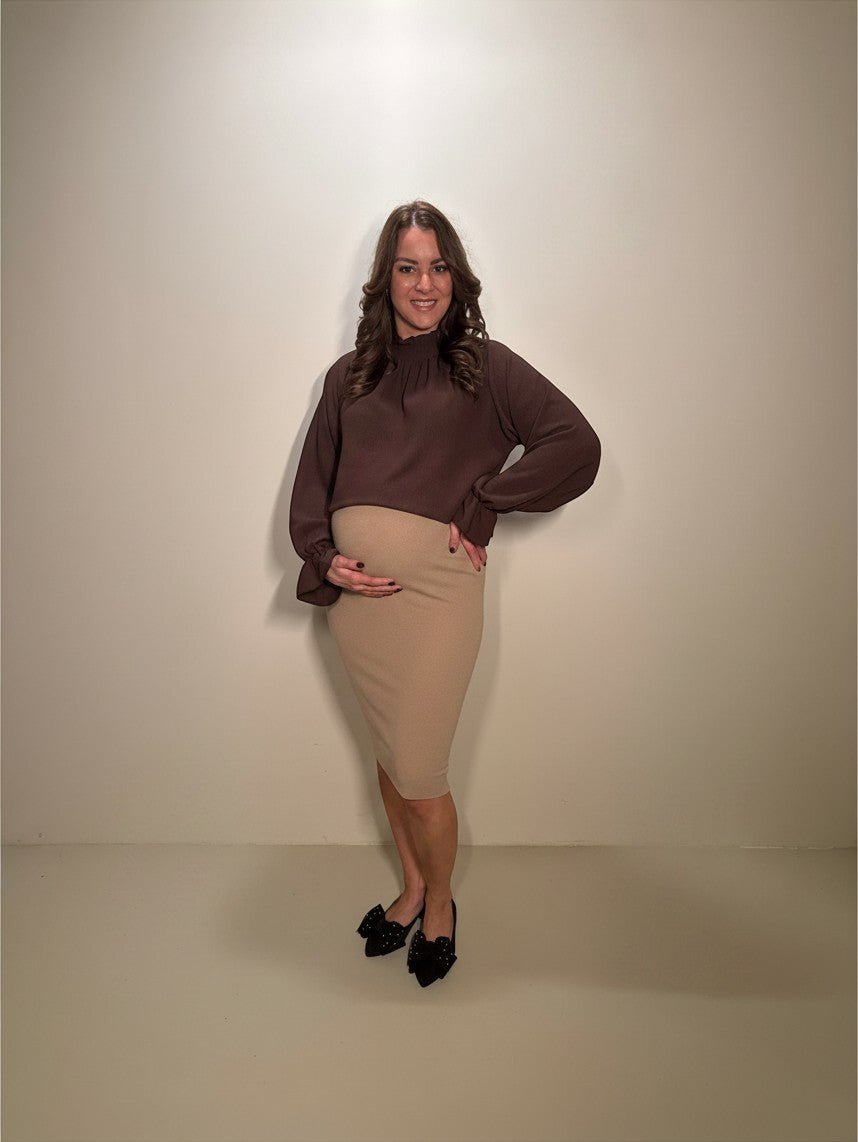 Blouse Kylie Bruin - Just Favorites
