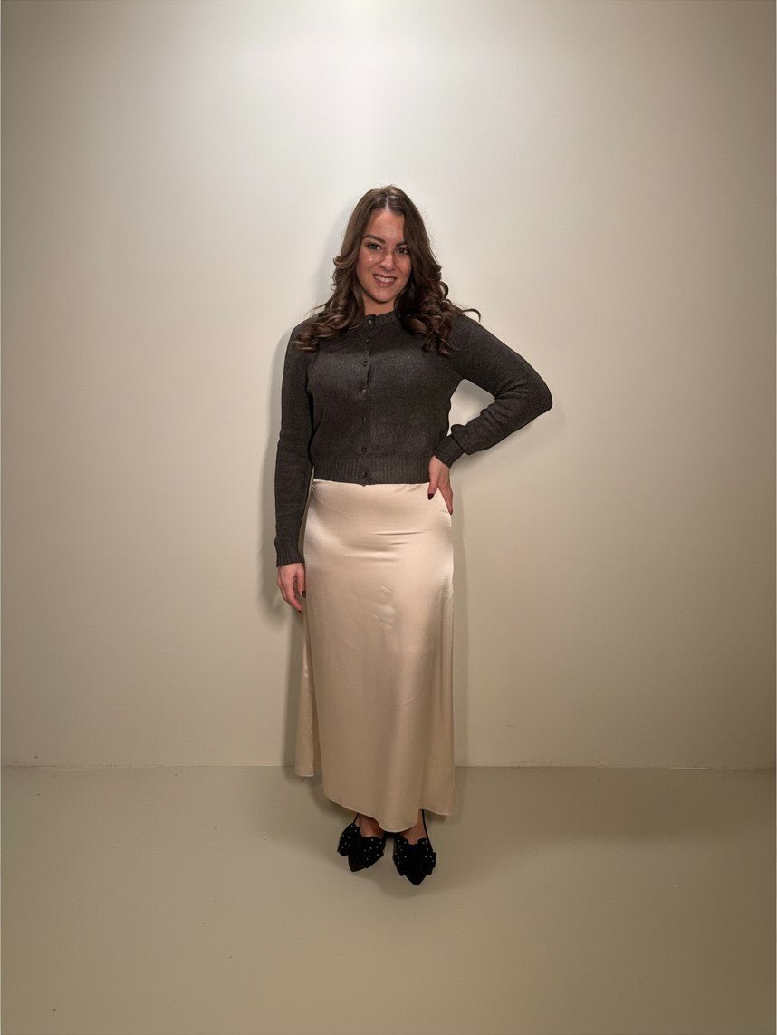 Vest Claire Donkerbruin - Just Favorites