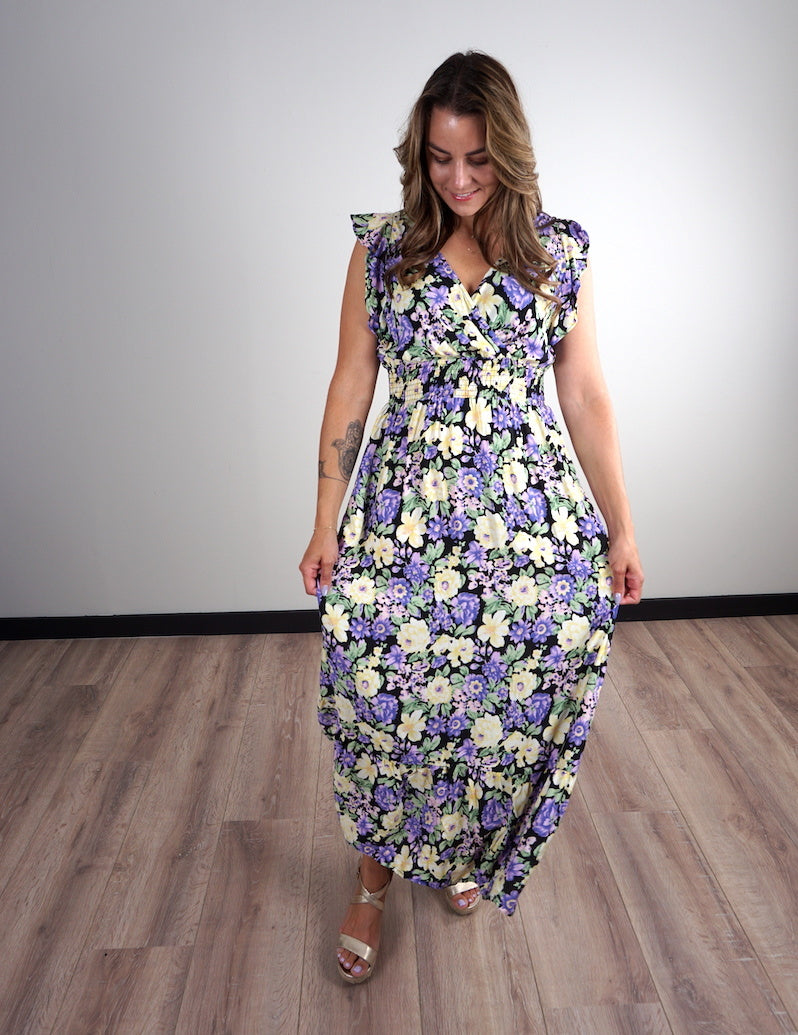 Maxi Jurk Elena Zwart