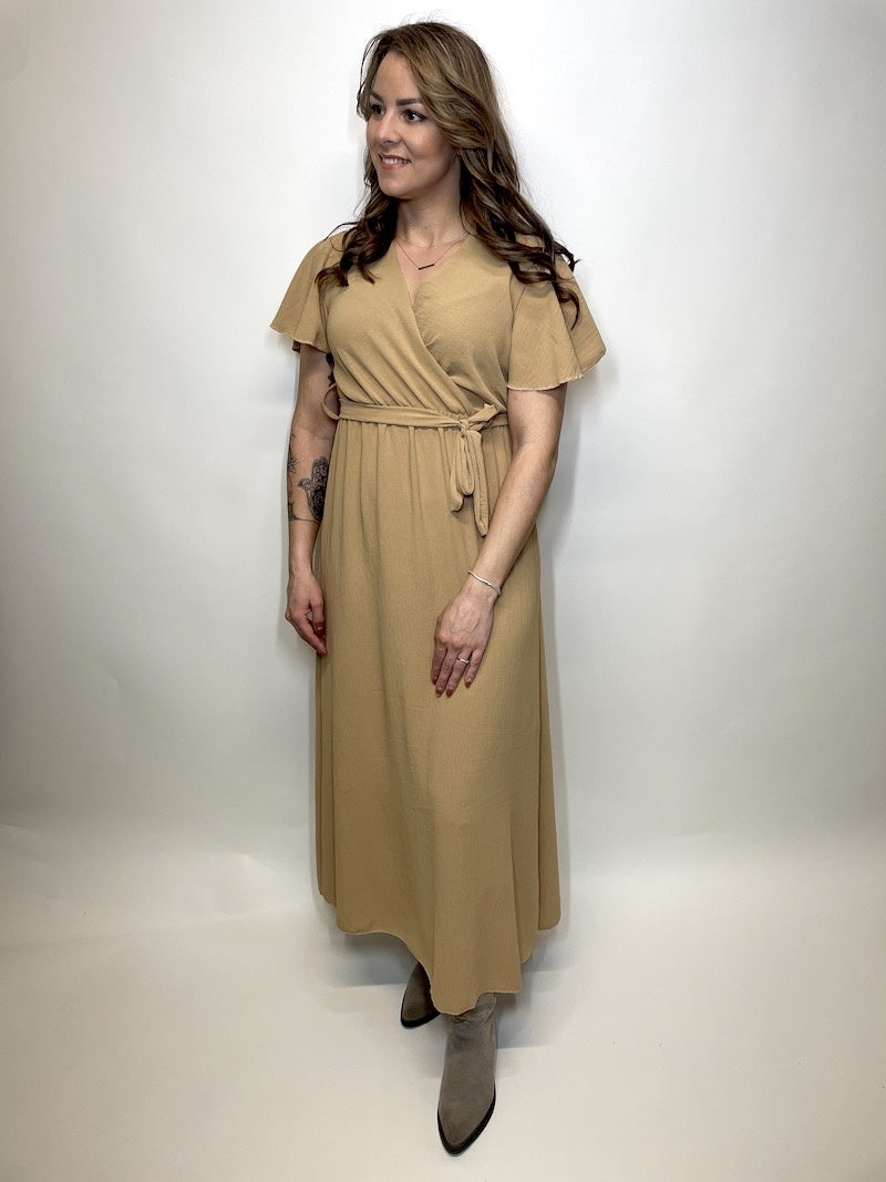 Maxi Jurk Lot Camel