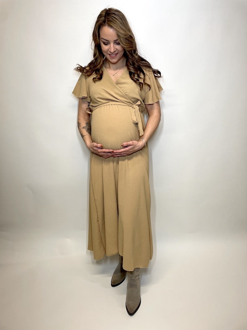 Maxi Jurk Lot Camel