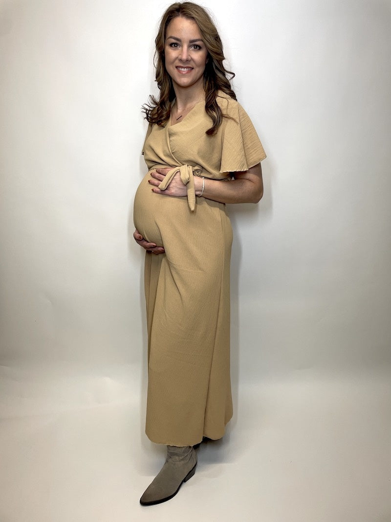 Maxi Jurk Lot Camel