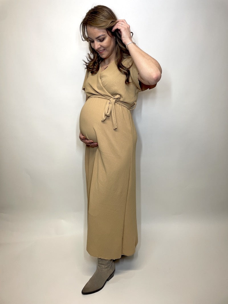 Maxi Jurk Lot Camel