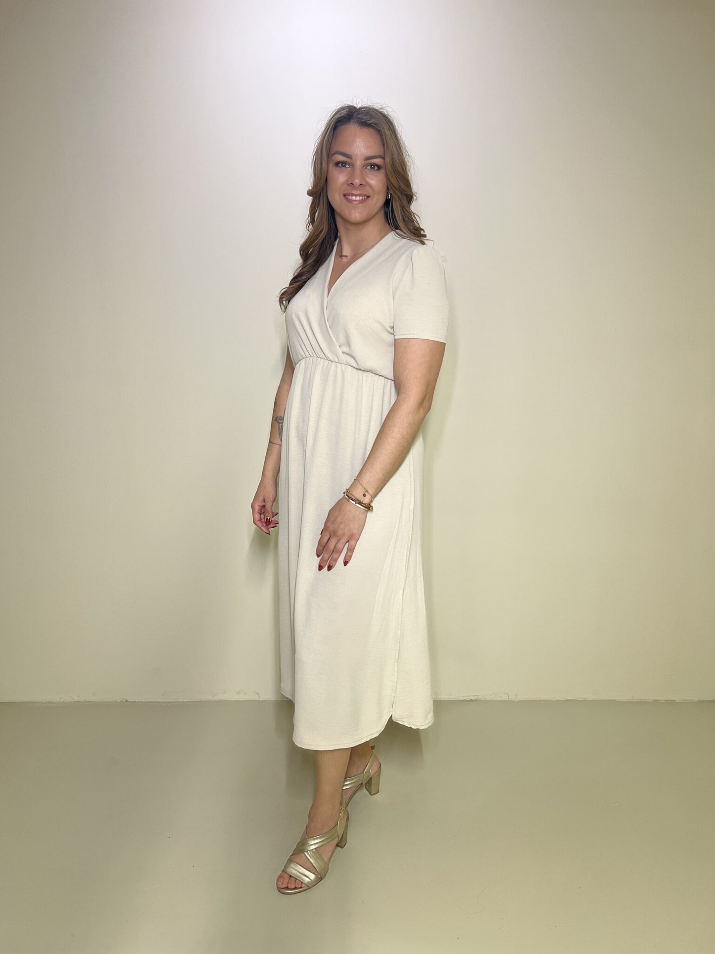 Maxikleid Sara Beige