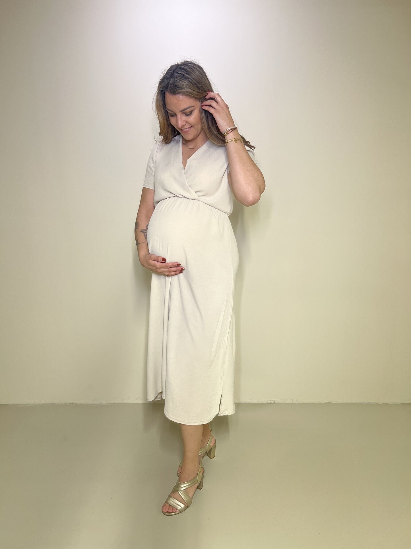 Maxikleid Sara Beige