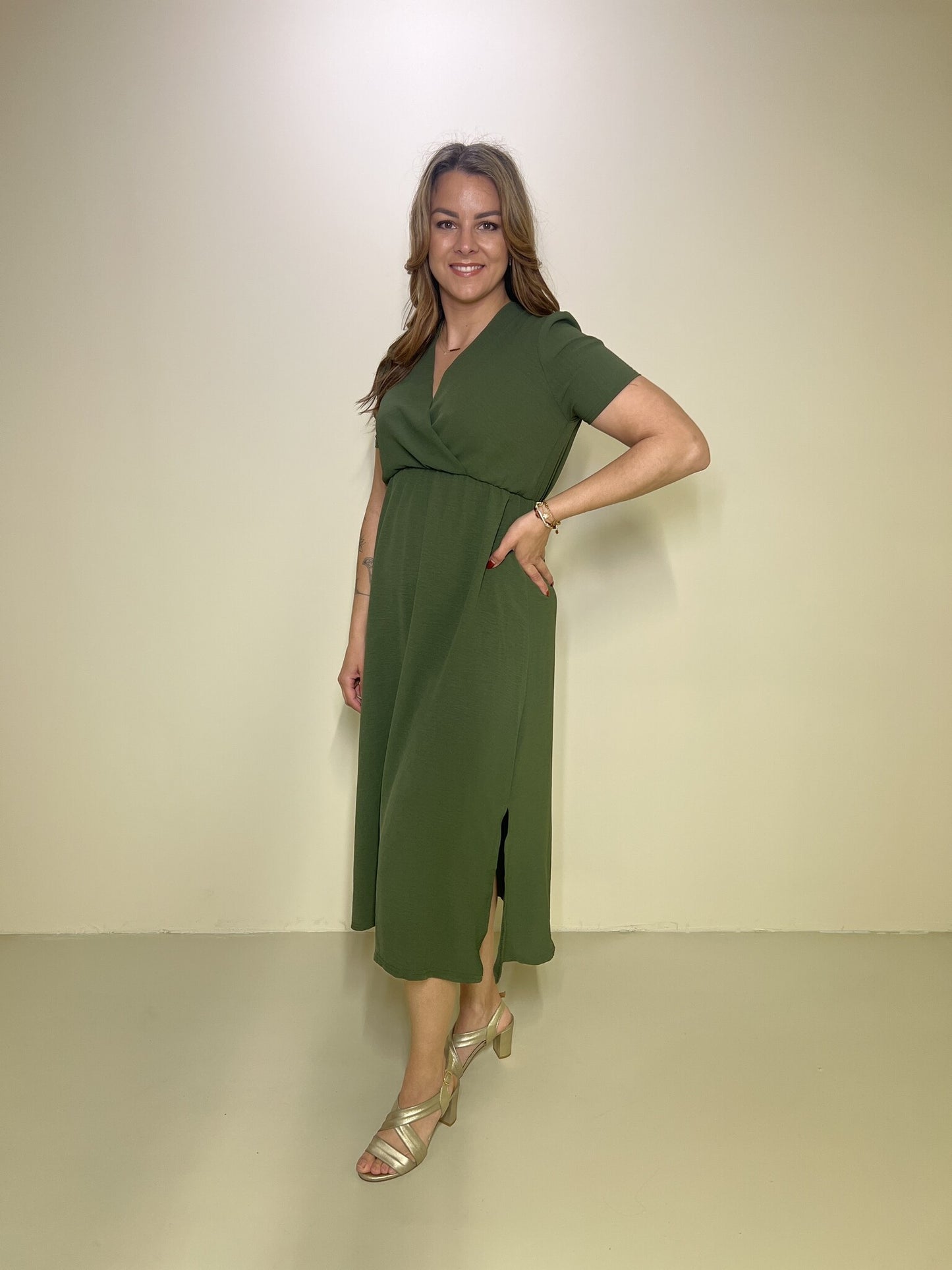 Maxi Jurk  Sara Groen